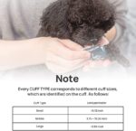 Moniteur de pression artérielle électronique et automatique pour animaux, avec trois manchettes – Image 4