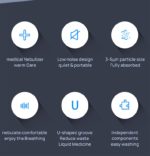 Nébuliseur à mailles portatif pour animaux, silencieux, ultrasonique, pour vétérinaire – Image 4
