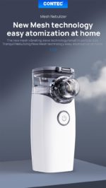 Nébuliseur à mailles portatif pour animaux, silencieux, ultrasonique, pour vétérinaire – Image 2