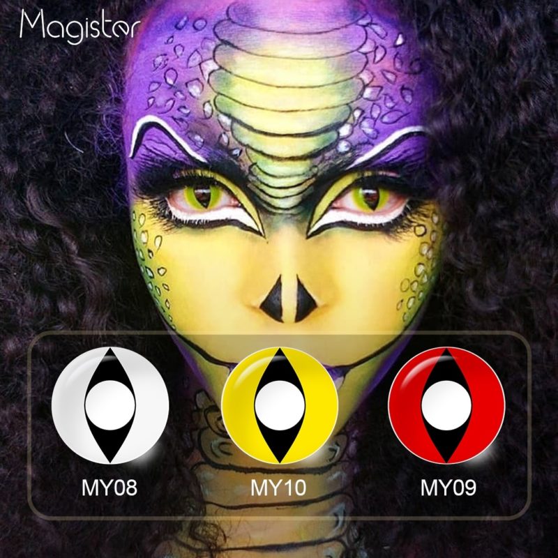 Lentilles de contact colorées, jetables annuelles, déguisement – Image 6