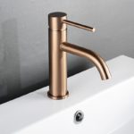 Robinet mitigeur de lavabo, eau froide et chaude, poignée unique, monté sur le pont – Image 7