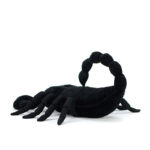 Peluche de scorpion Pandinus noir, réaliste et doux, 40 cm – Image 4