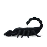 Peluche de scorpion Pandinus noir, réaliste et doux, 40 cm – Image 2