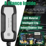 Station de charge portable EV, Type 2, 10 à 16A, 3.6kw, chargeur de voiture électrique IEC 62196-2 EVSE – Image 10