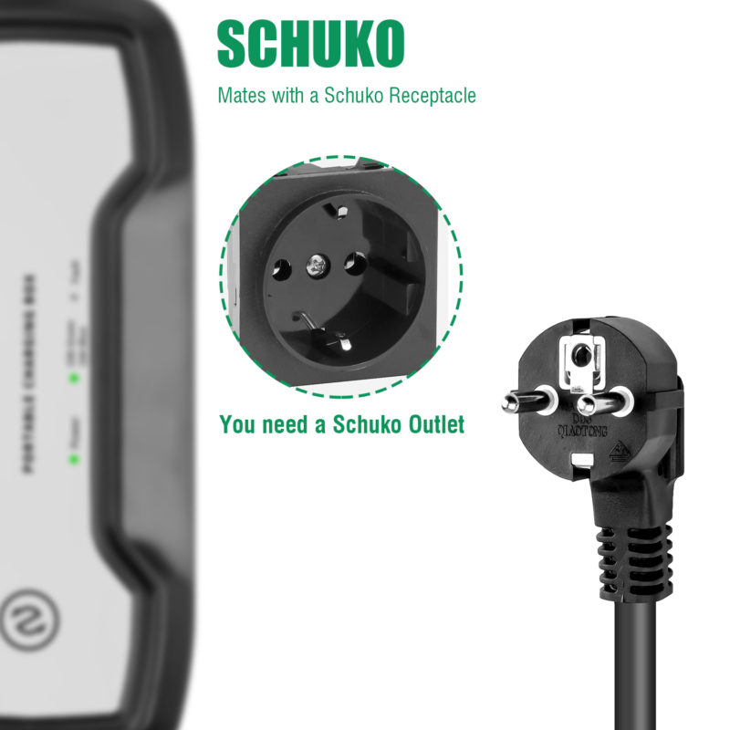 142221-xrzxop.jpg Station de charge portable EV, Type 2, 10 à 16A, 3.6kw, chargeur de voiture électrique IEC 62196-2 EVSE – Image 3