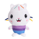 Peluche de chat souriant et mignon, doux, 25 cm – Image 5
