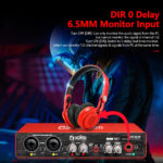 Carte audio pro UC22, interface audio USB 3.0, 24bit / 192khz, plugins VST – Image 4