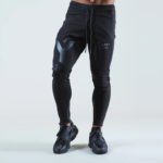 Pantalon de sport en coton, taille élastique et ajustable, vêtement d'entrainement – Image 9