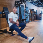 Pantalon de sport en coton, taille élastique et ajustable, vêtement d'entrainement – Image 2