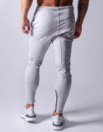 Pantalon de sport en coton, à lacets, taille élastique et ajustable, vêtement d’entrainement – Image 8