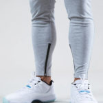 Pantalon de sport en coton, taille élastique et ajustable, vêtement d'entrainement – Image 16