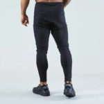 Pantalon de sport en coton, taille élastique et ajustable, vêtement d'entrainement – Image 8