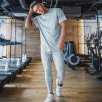 Pantalon de sport en coton, taille élastique et ajustable, vêtement d'entrainement – Image 13