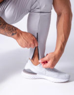 Pantalon de sport en coton, à lacets, taille élastique et ajustable, vêtement d’entrainement – Image 11