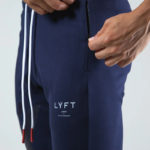 Pantalon de sport en coton, taille élastique et ajustable, vêtement d'entrainement – Image 4