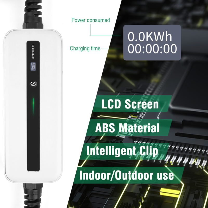 Station de charge portable EV, Type 2, chargeur de voiture électrique IEC 62196-2 – Image 4