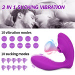 Sextoy succion clitoridienne et vibromasseur point G, 10 vitesses – Image 2