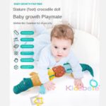 Peluche de crocodile musical, doux et confortable, sensoriel, 59 cm – Image 3