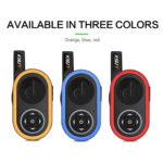 Lot de 2 mini talkie-walkie, appareil de communication sans fil avec écouteurs, bidirectionnel – Image 4