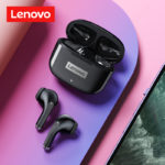 Ecouteurs sans fil Bluetooth 5.1, Lenovo LP40 Pro, étanches, avec microphone, TWS – Image 6