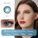 Lentilles de contact multicolores, jetables annuelles, déguisement – Image 2