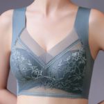 Soutien-gorge en dentelle sans couture, sans anneaux en acier, bonnets fixes