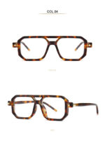 Lunettes de soleil carrées, rétro, vintage, UV400 – Image 11