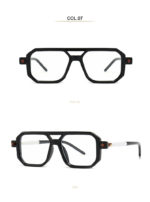 Lunettes de soleil carrées, rétro, vintage, UV400 – Image 9