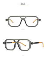 Lunettes de soleil carrées, rétro, vintage, UV400 – Image 7