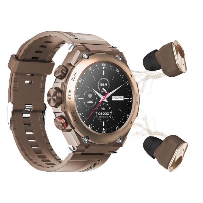 Montre connectée avec écouteurs, T92 Pro, Bluetooth, Smartwatch sportive – Image 3