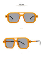 Lunettes de soleil carrées, rétro, vintage, UV400 – Image 8