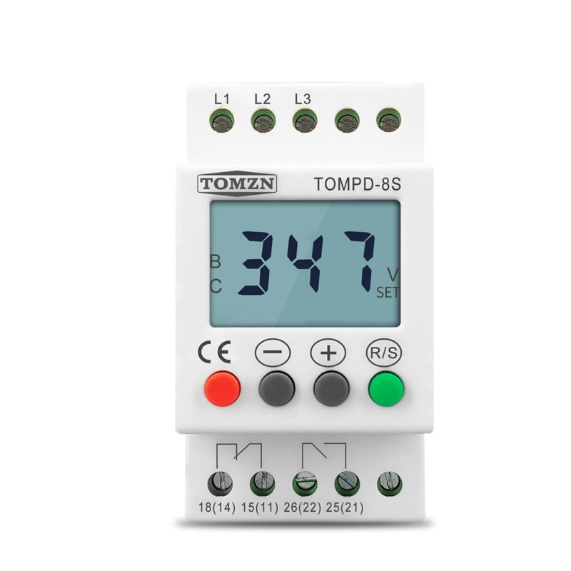 Ampmètre et voltmètre AC 3 phases de haute qualité avec protection contre  les