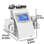 Machine de cavitation 6 en 1, appareil amincissant, à aspiration ultrasonique, RF 40Khz – Image 6