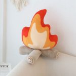 Peluche de simulation de feu de camp, doux et confortable, 30 à 45 cm – Image 2