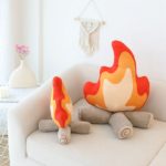 Peluche de simulation de feu de camp, doux et confortable, 30 à 45 cm – Image 4