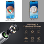 Kit de nettoyage des oreilles, élimination de la cire, sans fil, avec caméra et lumière LED – Image 4