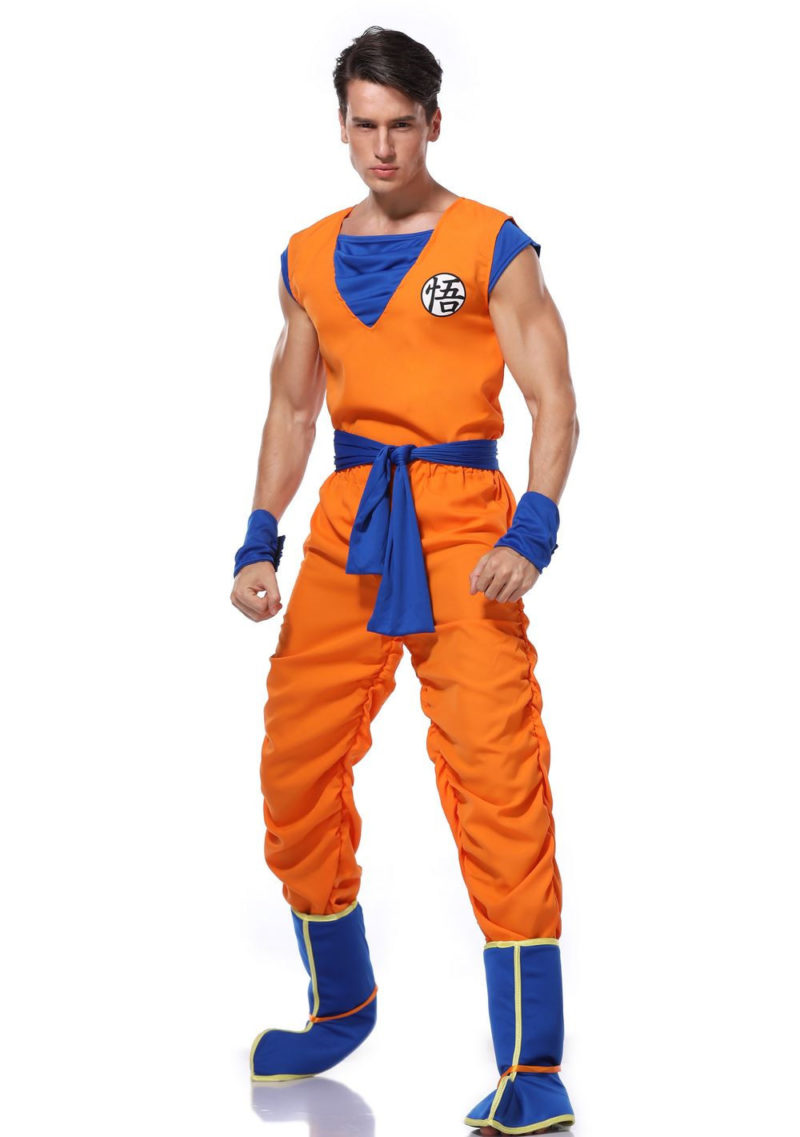 144890-a3nal8.jpg Costume de Son Goku, Piccolo, Kamé Sennin, Dragon Ball, avec perruque – Image 4