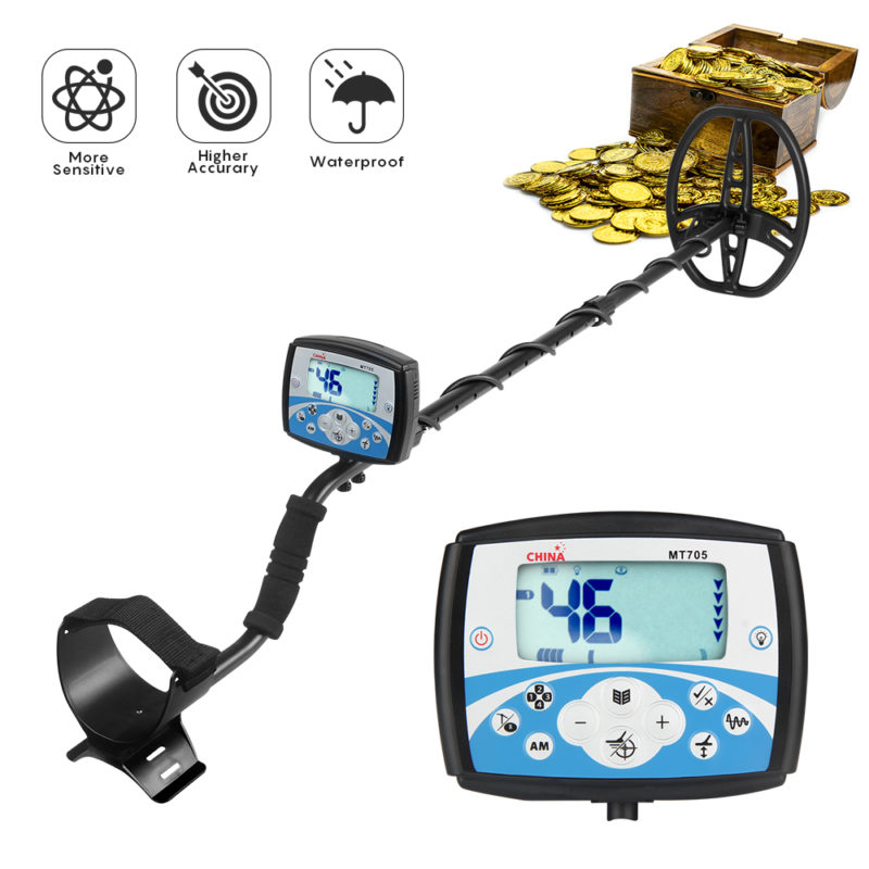 Détecteur de métaux professionnel MT705, bobine de recherche IP68 – Image 1