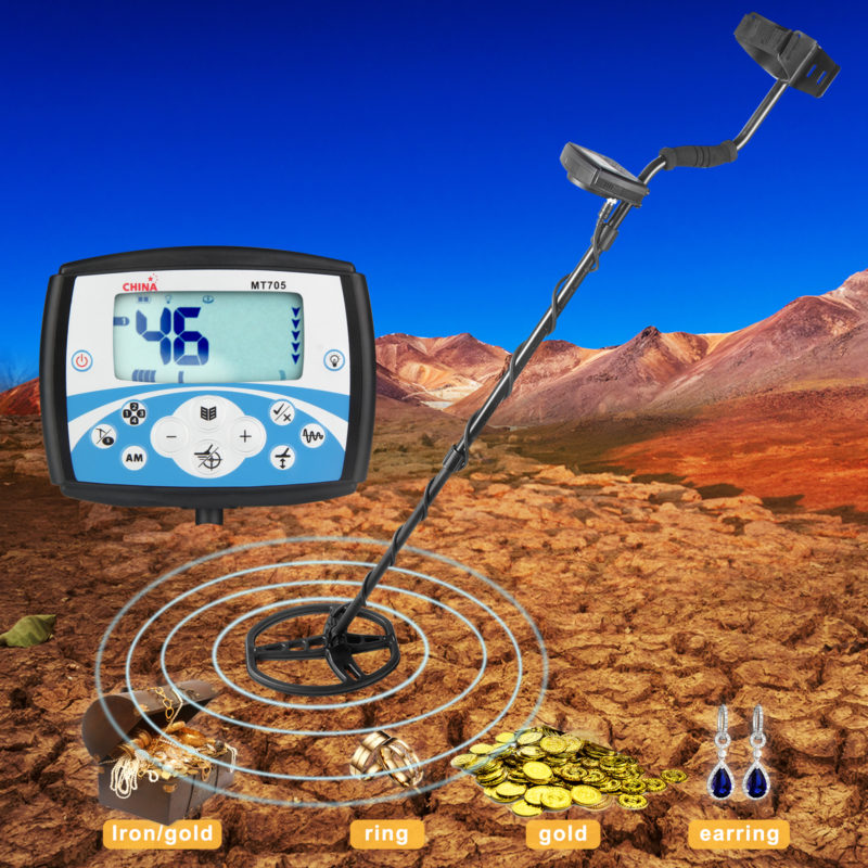 Détecteur de métaux professionnel MT705, bobine de recherche IP68 – Image 2