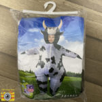 Costume gonflable d'une vache des alpes, déguisement – Image 3