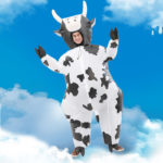 Costume gonflable d'une vache des alpes, déguisement – Image 2