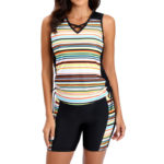 Maillot de bain deux pièces, tankini, vêtements de plage, grande taille – Image 3