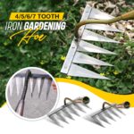 Râteau de désherbage, scarificateur, en métal, outils de jardinage