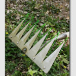 Râteau de désherbage, scarificateur, en métal, outils de jardinage – Image 4