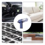 Aspirateur et pistolet à air comprimé 2 en 1, sans fil, dépoussiéreur d'air, 80'000PA – Image 2