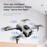 Drone K9 PRO, dual caméra 4K, grand angle 120°, zoom 50X, évitement d'obstacles à quatre voies – Image 8