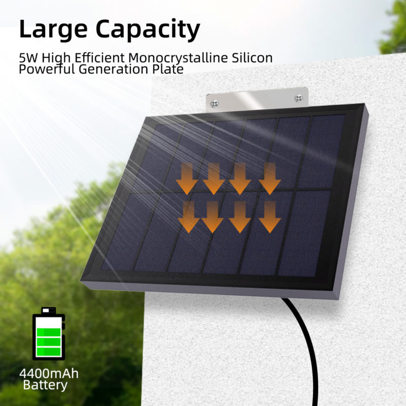 Lampe solaire à LED, suspension pour extérieur, étanche IP55, 2000 lumens, avec télécommande – Image 4