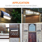 Applique solaire à LED, 1000 lumens, étanche IP65, avec capteur PIR – Image 6