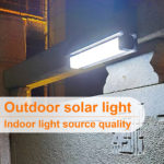 Applique solaire à LED, 1000 lumens, étanche IP65, avec capteur PIR – Image 7