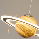 Suspension LED pour chambre d’enfant, 50 cm, Venus et Jupiter, planète, contrôle via APP ou télécommande – Image 4